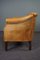 Antique Patinated Leather Armchair 5