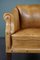 Antique Patinated Leather Armchair, Image 7