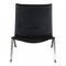 PK-22 Lounge Chair in Black Leather by Poul Kjærholm for Fritz Hansen, 1990s, Image 1