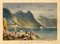 After Samuel Prout, Chillon Castle, Lake Geneva, 1830s, Watercolour 1