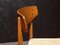 Mid-Century Single Chair Model in Teak and Papercord by A.M.501, Denmark, 1960s 5
