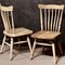 Scandinavian Farm Chairs in Washed Oak, 1950s, Set of 4, Image 9