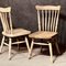 Scandinavian Farm Chairs in Washed Oak, 1950s, Set of 4 8