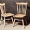 Scandinavian Farm Chairs in Washed Oak, 1950s, Set of 4, Image 8