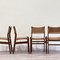 Mid-Century Danish Chairs in Teak and Paper-Cord, 1960s, Set of 4 14