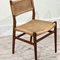 Mid-Century Danish Chairs in Teak and Paper-Cord, 1960s, Set of 4, Image 10