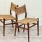 Mid-Century Danish Chairs in Teak and Paper-Cord, 1960s, Set of 4 13
