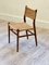 Mid-Century Danish Chairs in Teak and Paper-Cord, 1960s, Set of 4 5