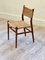 Mid-Century Danish Chairs in Teak and Paper-Cord, 1960s, Set of 4, Image 5