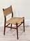 Mid-Century Danish Chairs in Teak and Paper-Cord, 1960s, Set of 4 2