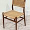 Dänische Mid-Century Stühle aus Teak & Papierkordel, 1960er, 4er Set 11