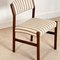 Danish Chairs by Henry Walter Klein for Bramin, 1960s, Set of 4 10