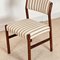 Danish Chairs by Henry Walter Klein for Bramin, 1960s, Set of 4, Image 14