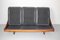 Black Leather and Rosewood GS 195 Daybed attributed to Gianni Songia for Sormani, 1960s 11