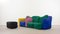 Modulars Cannaregio Sofa by Gaetano Pesce for Cassina, 1986, Set of 4 38