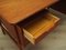 Danish Teak Desk attributed to Omann Jun, 1970s 13