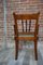 Wooden and Velvet Bridge Chair, Image 6