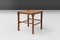 Tabouret Mid-Century avec Rotin, 1960s 1