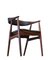 Model 213 Armchair in Teak and Black Leather by Thomas Harlev for Farstrup Møbler, Denmark, 1960s 14