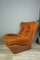 Lounge Chairs in Cognac Leatherette and Velvet from Beka, 1960s, Set of 2 4