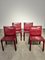 Cab Chairs by Mario Bellini for Cassina, Set of 4 7