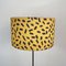 Mid-Century French Floor Lamp in Metal with Fabric Umbrella, 1950, Image 7