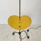 Mid-Century French Floor Lamp in Metal with Fabric Umbrella, 1950 14