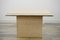 Travertine and Brass Coffee Table, 1970s, Image 6