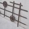 Mid-Century Brutalist Metal Wall Hanging 6