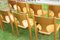 Savini Chairs by Augusto Bozzi for Pozzi, 1967, Set of 8 2