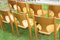 Savini Chairs by Augusto Bozzi for Pozzi, 1967, Set of 8, Image 2