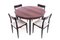 Rosewood Extendable Dining Table and Chairs, Denmark, 1960s, Set of 6, Image 1