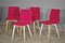 Chaises Modernes en Erable, 2010s, Set de 4 1