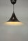 Vintage Black Lacquered Metal Pendant Light by Claus Bonderup & Torsten Thorup for Fog & Mørup, Image 6