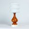 Large Mid-Century Polish Table Lamp in Ceramic and Glass from Polam, 1960s, Image 9