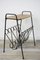 Wrought Iron & Wood Auxiliary Table, 1950s, Image 7