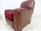Distressed Leather Club Chair, 1950s 6