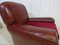 Distressed Leather Club Chair, 1950s, Image 7