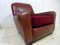 Fauteuil Club en Cuir, 1950s 9