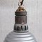Lámparas colgantes francesas antiguas de vidrio de mercurio, Imagen 10