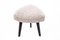 Beige Footstool, Denmark, 1960s 1