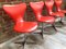 Mid-Century Swivel Chairs, 1950s, Set of 4, Image 4