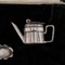 Antikes deutsches Miniatur-Tee- & Kaffeeservice aus Silber, 1860er, 8er Set 5