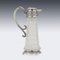 19th Century Russian Silver & Cut Glass Claret Jug, Moscow, 1890s 4