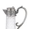 19th Century Russian Silver & Cut Glass Claret Jug, Moscow, 1890s 2