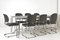 Large Conference Table in Steel Tube from Mauser Werke Waldeck, 1950, Image 15