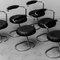 Vintage Cobra Chairs by Giotto Stoppino, 1970s, Set of 6, Image 2