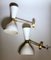 Italian Diabolo Sconces in Painted Metal & Brass in Stilnovo Style, 1960s, Set of 2 5