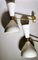 Italian Diabolo Sconces in Painted Metal & Brass in Stilnovo Style, 1960s, Set of 2 4