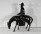 Artista cinese, Figura a cavallo, Fine 800, Bronzo, Immagine 1
